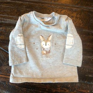 Mayoral Newborn Long-Sleeve Tee